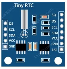 DS1307 real time clock breakout board