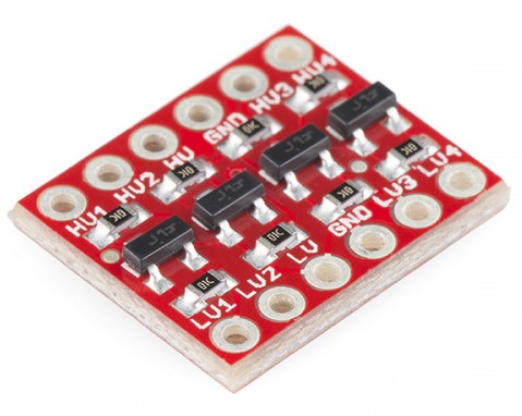 MB102 power supply module plugged into a breadboard