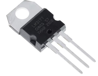 LM317 linear voltage regulator