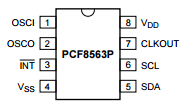 PCH8563 pinout