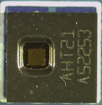 Micrograph of the sensor chip